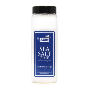 Badia Fine Sea Salt, 40 Ounce