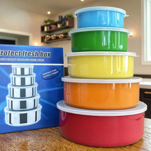 5pcs Food Bowl Container Set